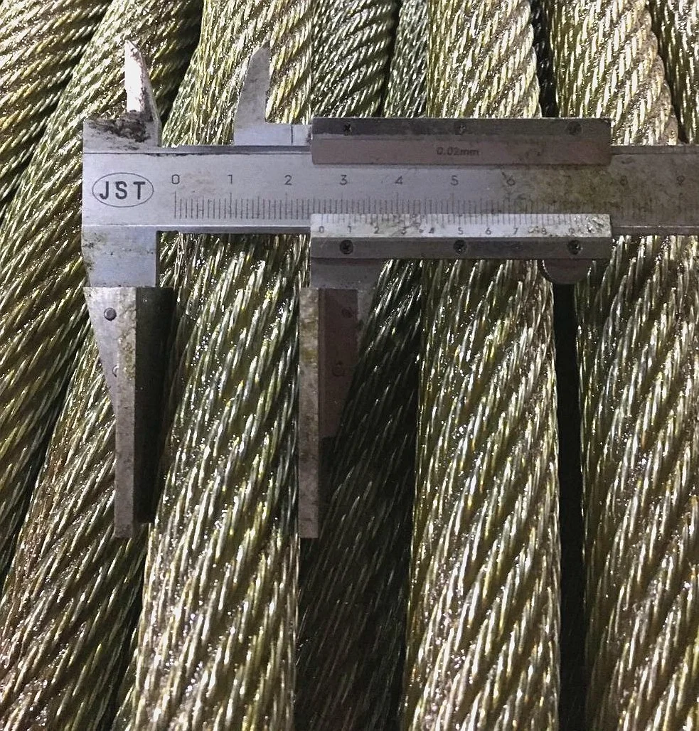 Cáp thép phi 26mm 12 Cáp thép chống xoắn phi 26mm 35x7